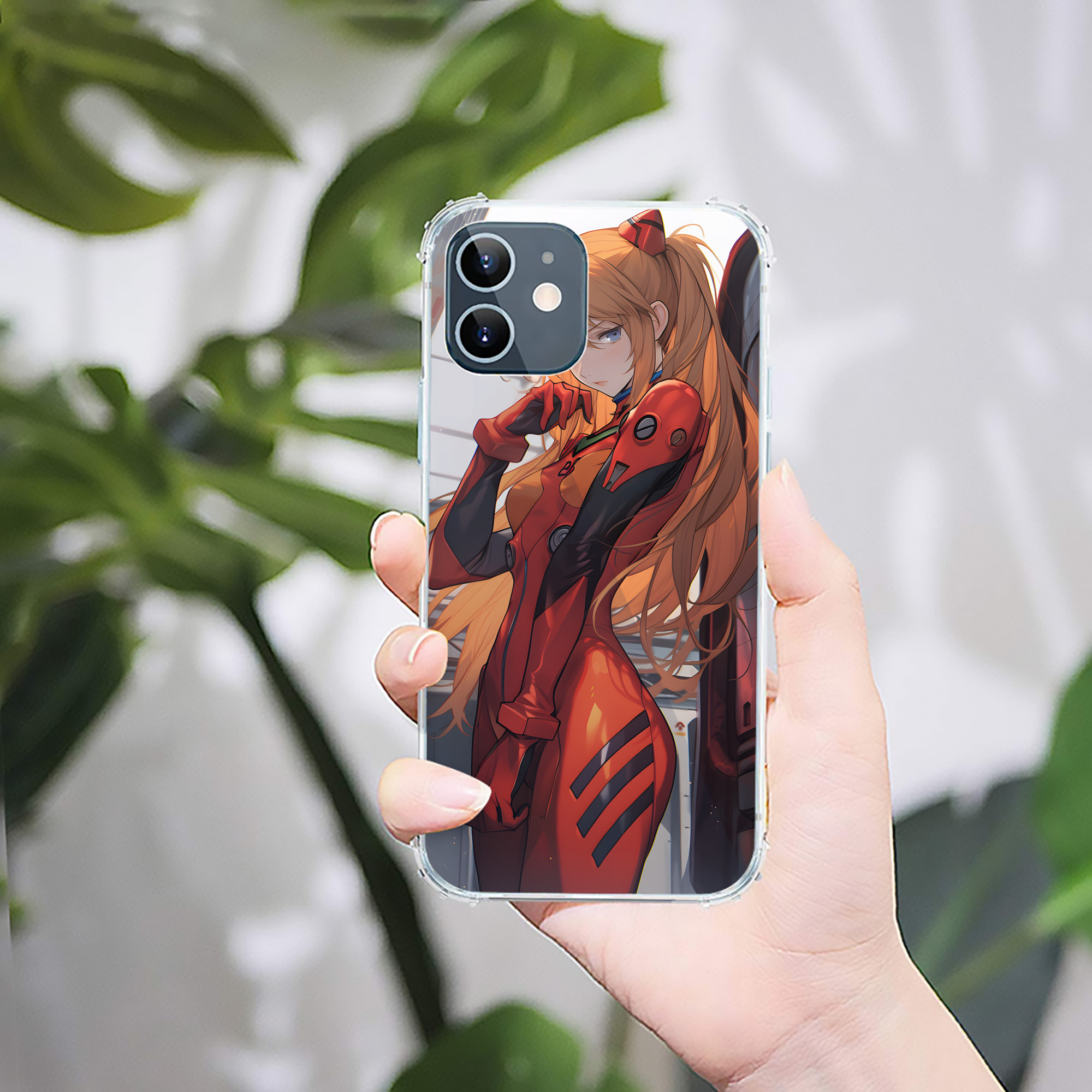 （画像用） EVA 新世紀エヴァンゲリオン 【iPhone 12シリーズ対応】透明スマホケース（クリアソフトケース）